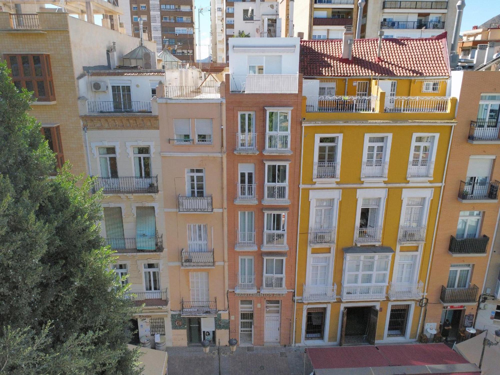 Atico A Cartagena Centro Historico Parkingアパートメント エクステリア 写真